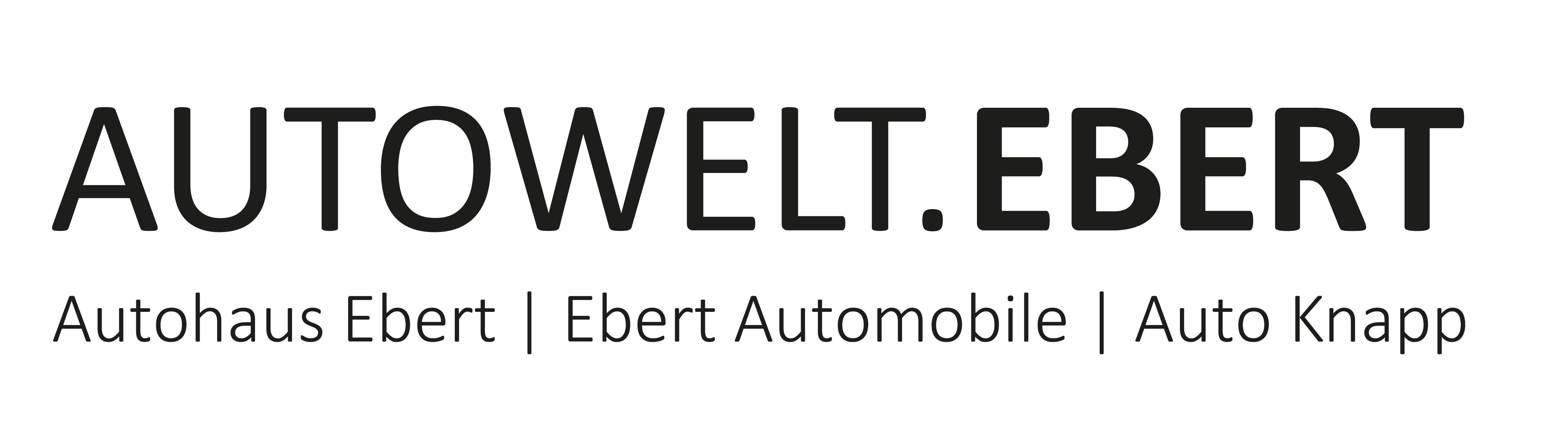 Logo Autowelt. Ebert