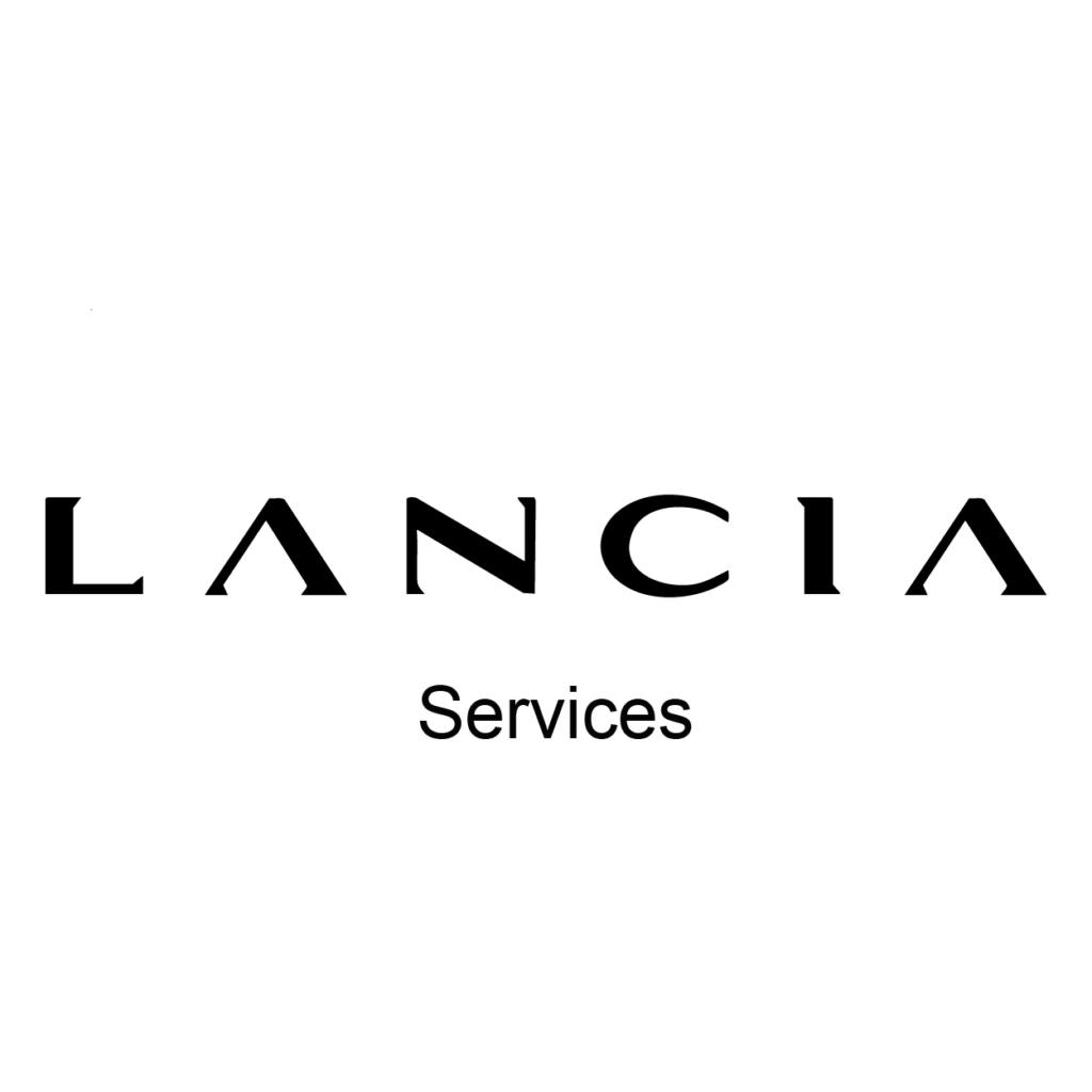 Logo Lancia Service Schwarz